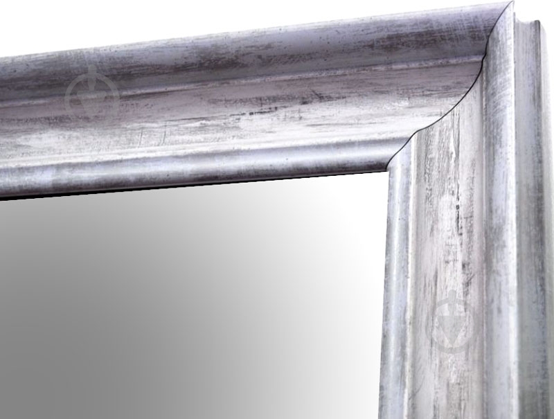 Зеркало SEAPS X9 QD943-4113 в багетной раме 1360x760x50 мм серебряный - фото 3