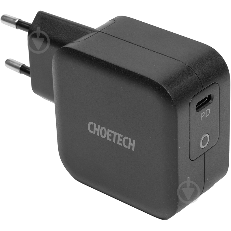 Зарядное устройство Choetech GaN USB Type-C + Type-C кабель, 61W, PD - фото 2 Зарядное устройство Choetech GaN USB Type-C + Type-C кабель, 61W, PD - фото 2