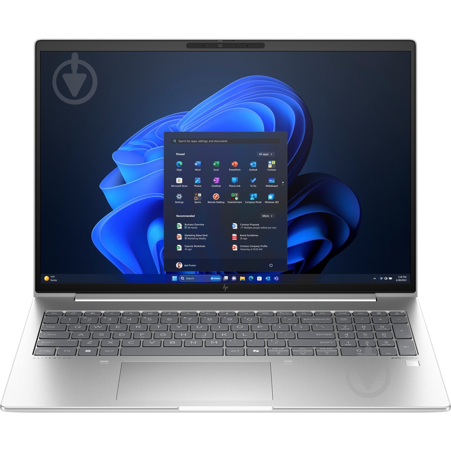 Ноутбук HP EliteBook 660 G11 16" (902F5AV_V3) silver - фото 1