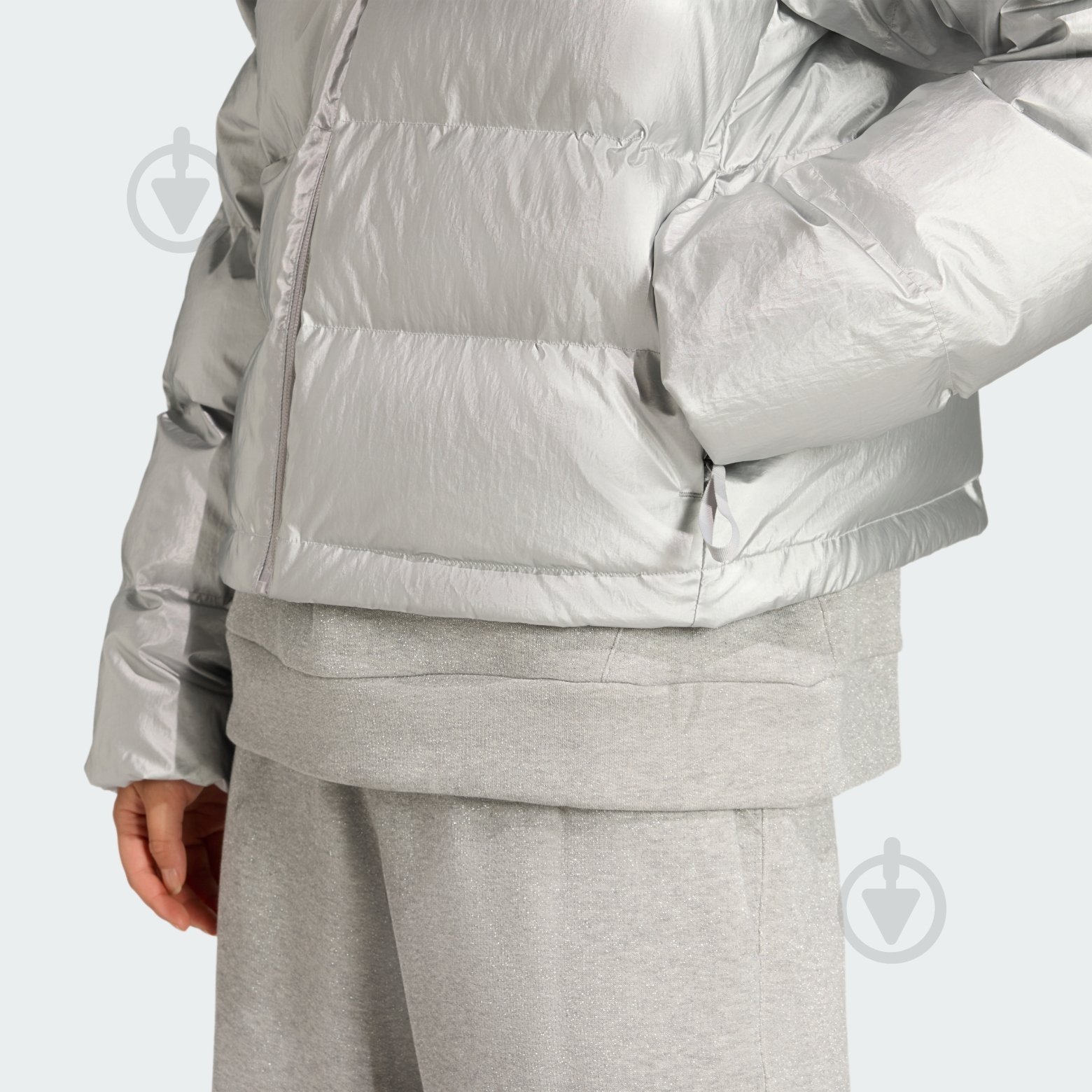 Пуховик женский зимний Adidas W HOLIDAY D JKT JM9197 р.S белый - фото 4