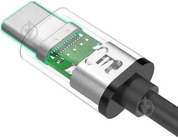 Кабель UGREEN US286 Type-C toType-C 3A 1,5 м чорний (976968) - фото 4