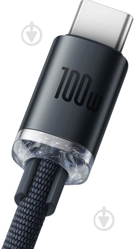 Кабель BASEUS USB to Type-C 100W (CAJY000501) 2 м чорний (1011146) - фото 3