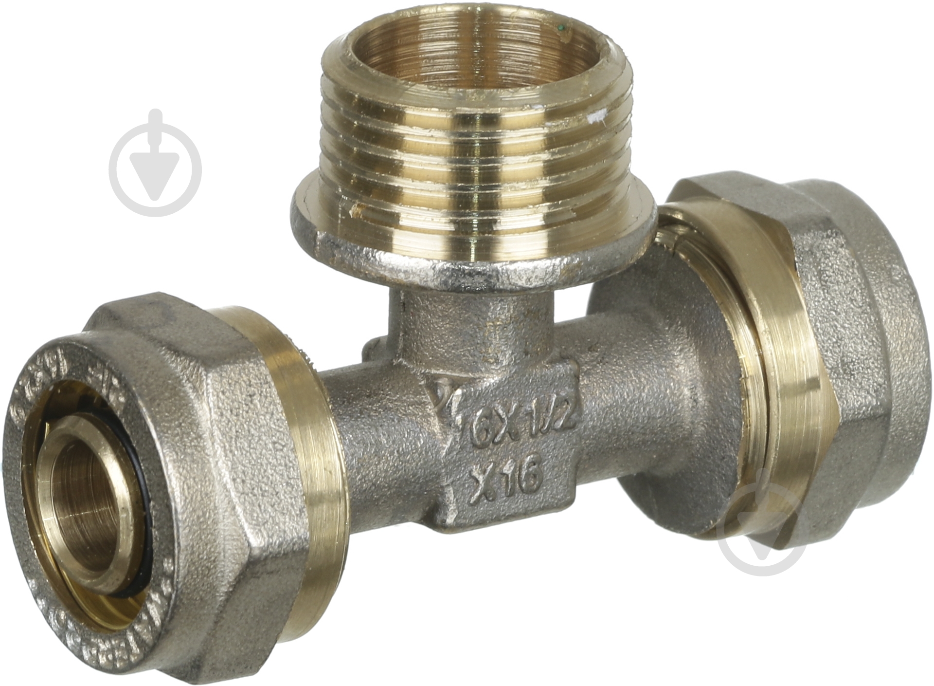 Тройник наружная WaterPro 16x1/2" З - фото 1 Тройник наружная WaterPro 16x1/2" З - фото 1