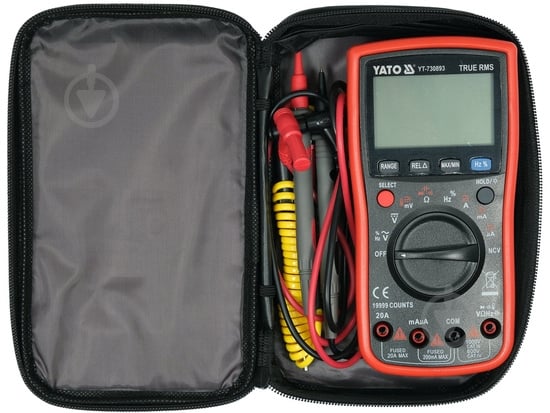 Мультиметр YATO YT-730893 - фото 9