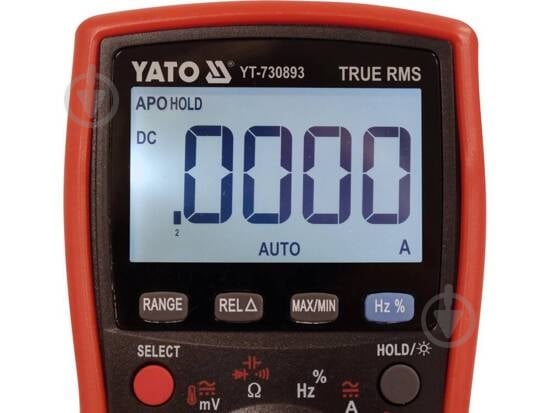 Мультиметр YATO YT-730893 - фото 3