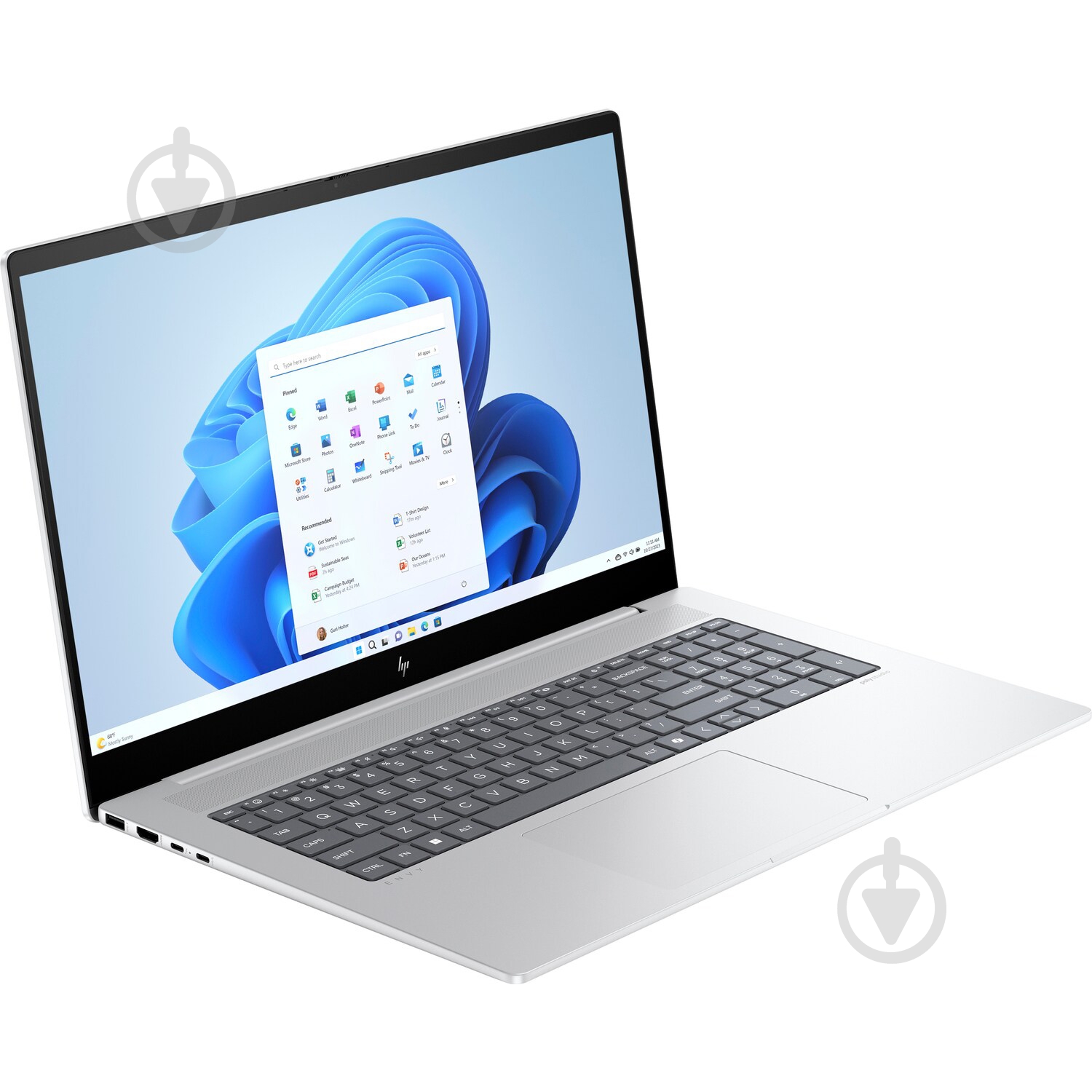 Ноутбук HP Envy 17 17,3" (A0NN6EA) glacier gray - фото 2