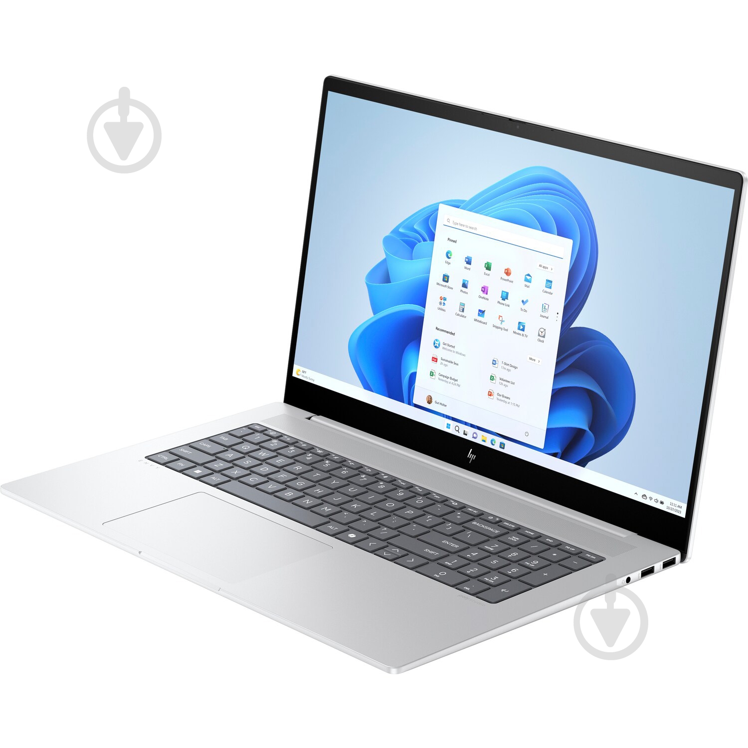 Ноутбук HP Envy 17 17,3" (A0NN6EA) glacier gray - фото 3