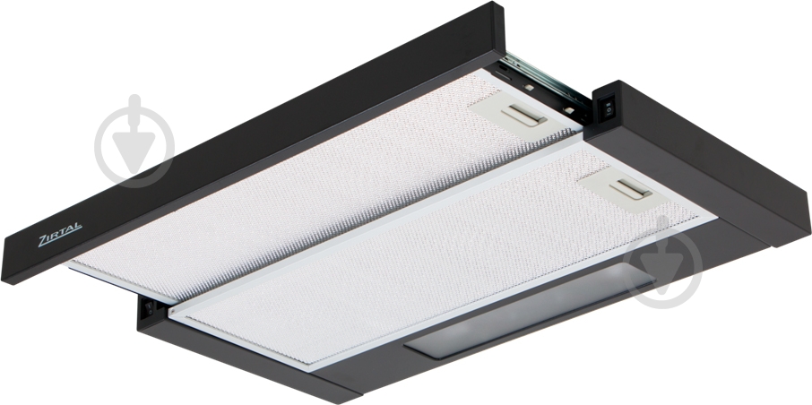 Вытяжка Zirtal SLIDE OUT 60 BL - фото 4
