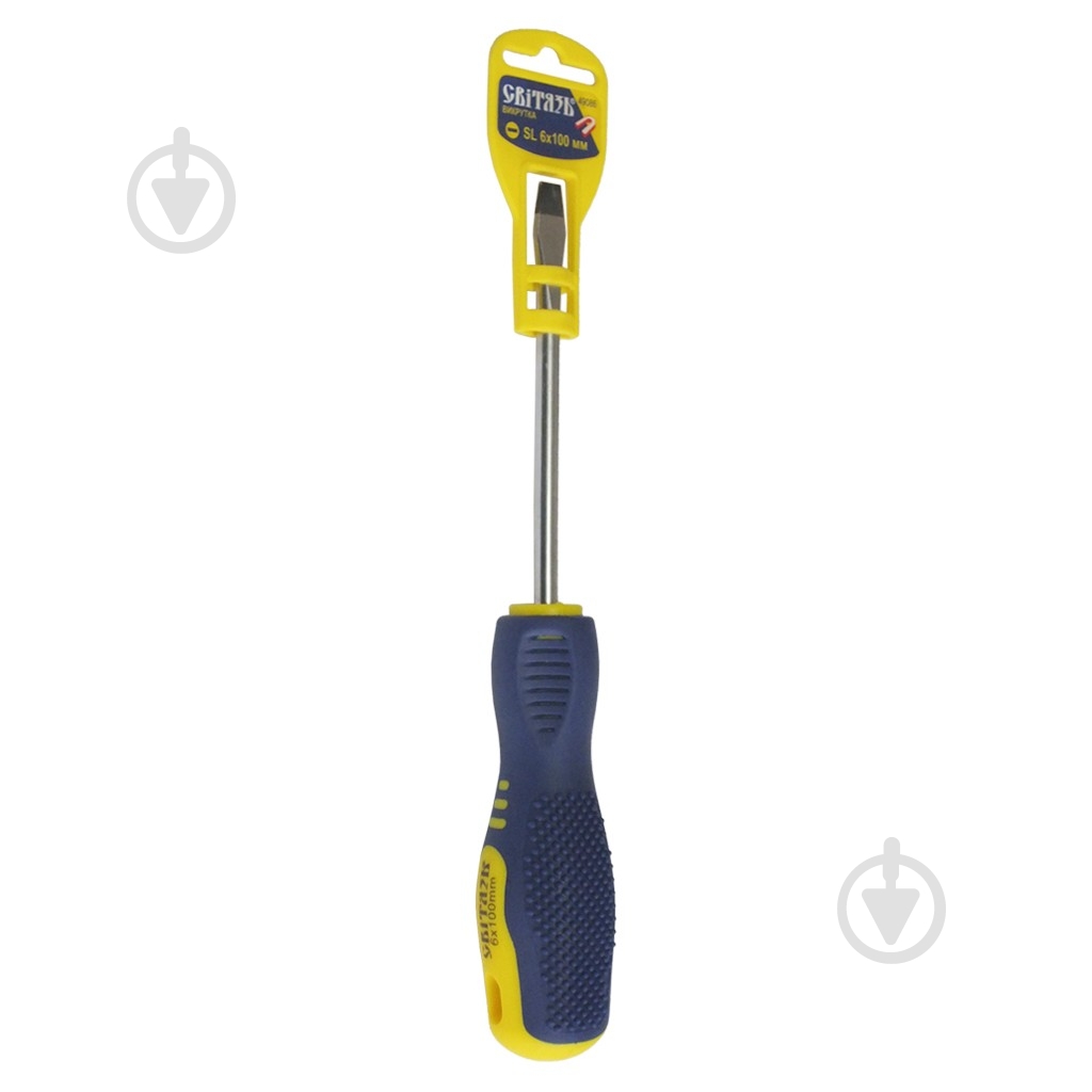 Отвертка СВІТЯЗЬ (49082) SL3x75 82587 - фото 1