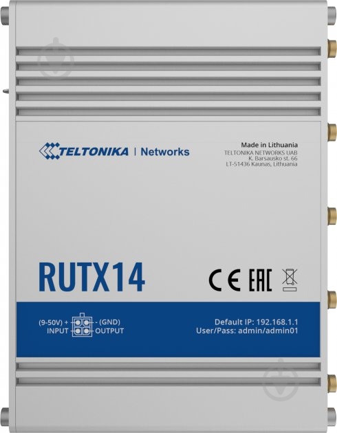 Маршрутизатор беспроводной Teltonika RUTX14 - фото 1