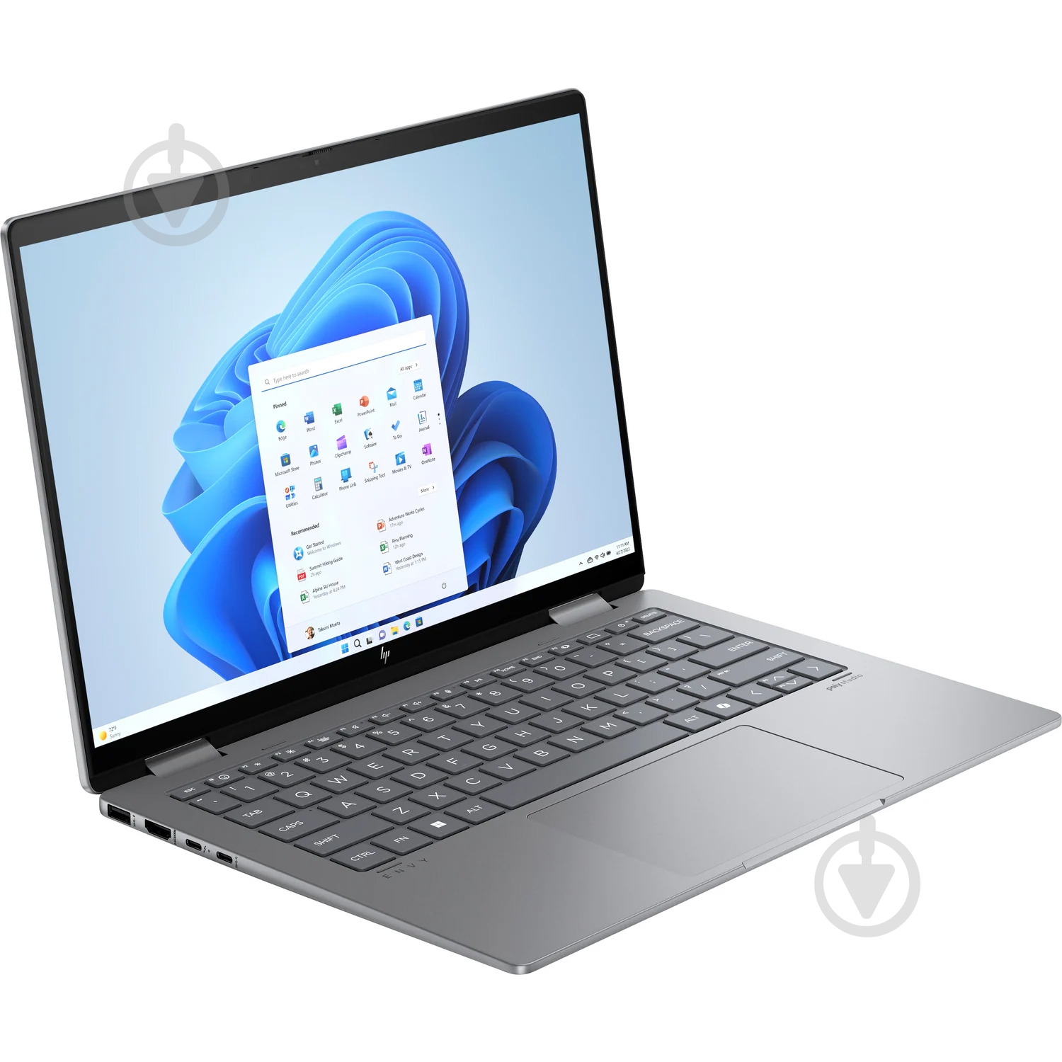 Ноутбук HP Envy x360 14" (A0NL2EA) meteor grey - фото 2 Ноутбук HP Envy x360 14" (A0NL2EA) meteor grey - фото 2