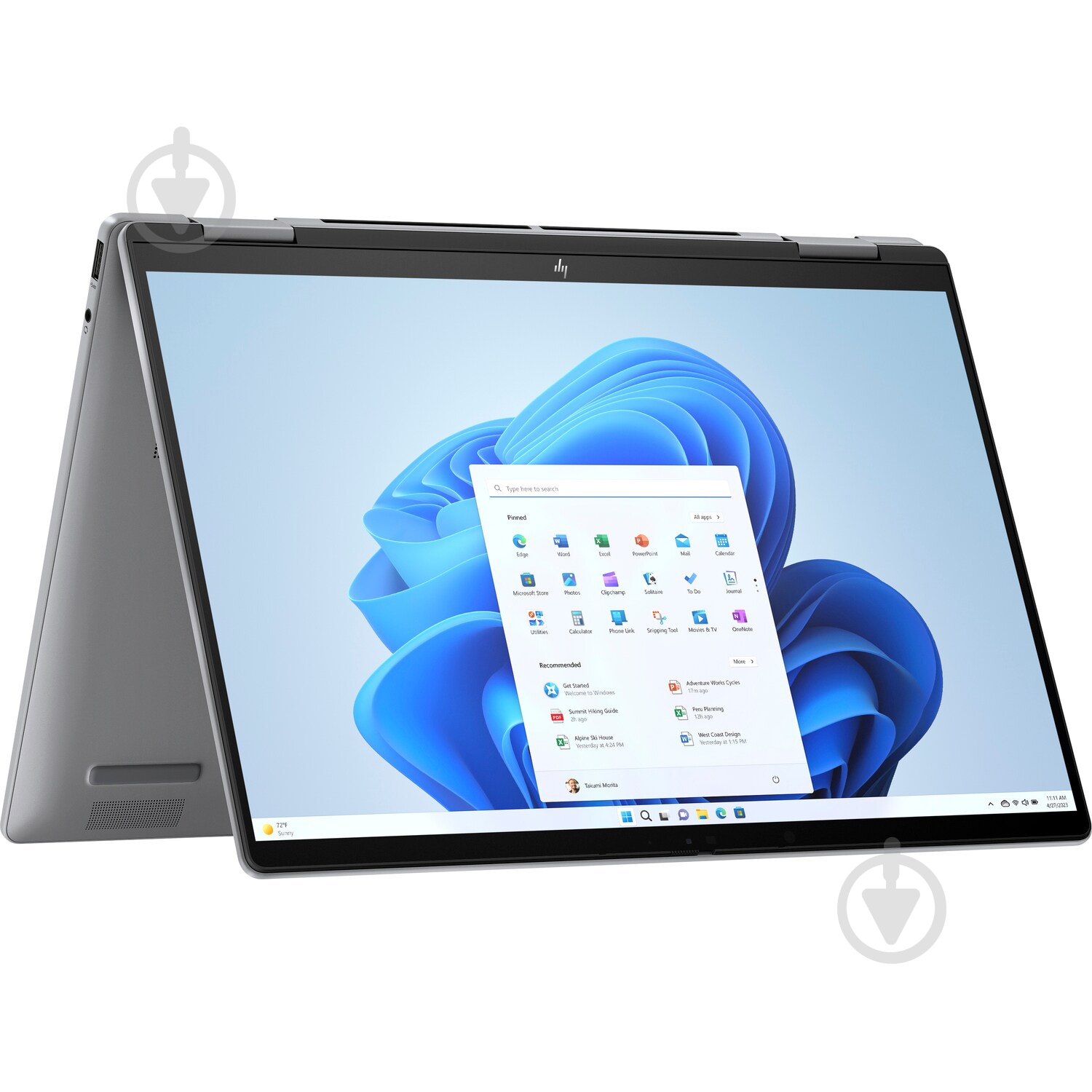 Ноутбук HP Envy x360 14" (A0NL2EA) meteor grey - фото 7 Ноутбук HP Envy x360 14" (A0NL2EA) meteor grey - фото 7