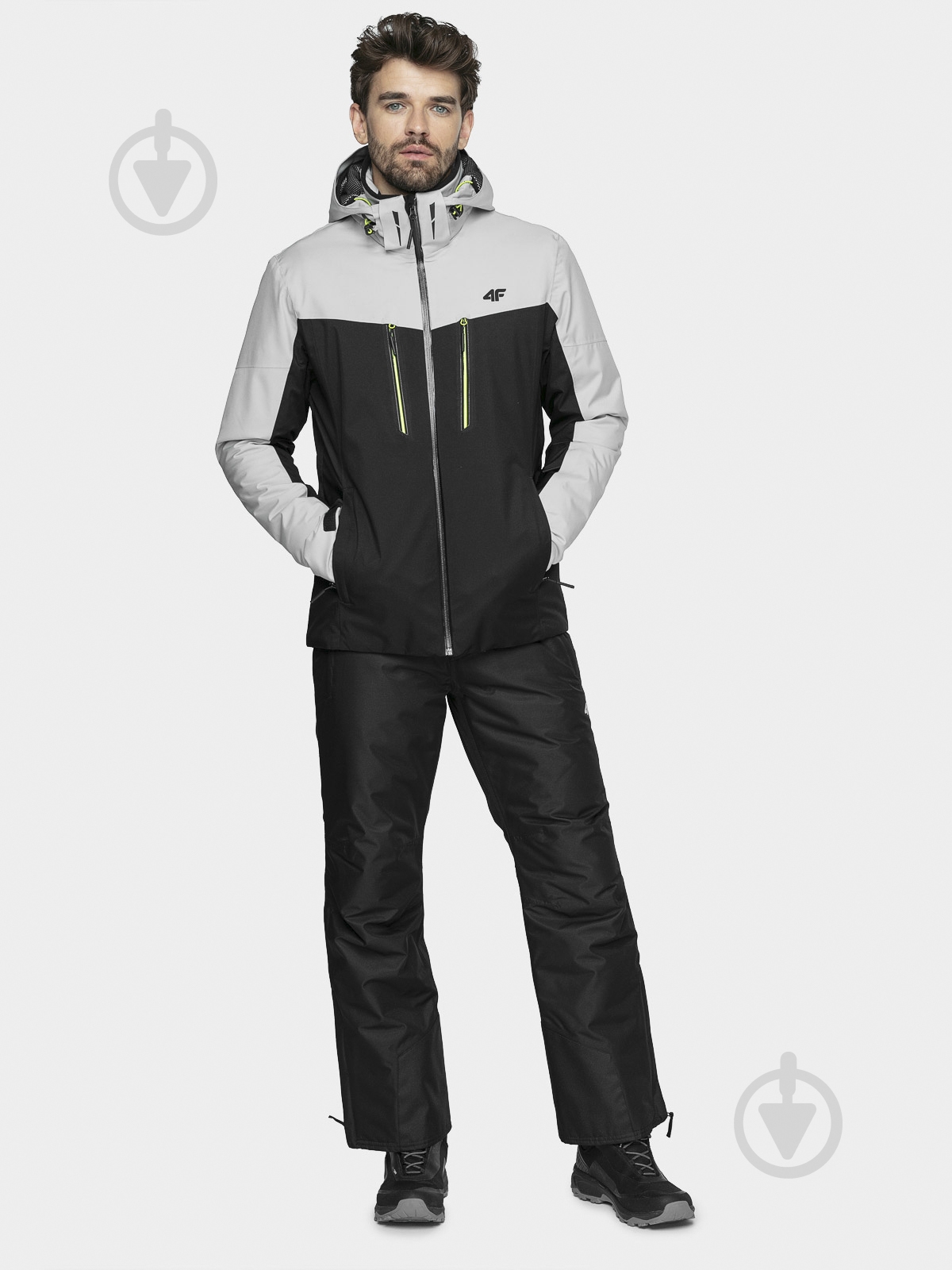 Куртка мужская демисезонная 4F H4Z20-KUMN008-27S р.XL серая - фото 7 Куртка мужская демисезонная 4F H4Z20-KUMN008-27S р.XL серая - фото 7