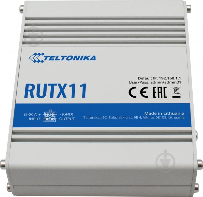 Маршрутизатор бездротовий Teltonika RUTX11 - фото 1