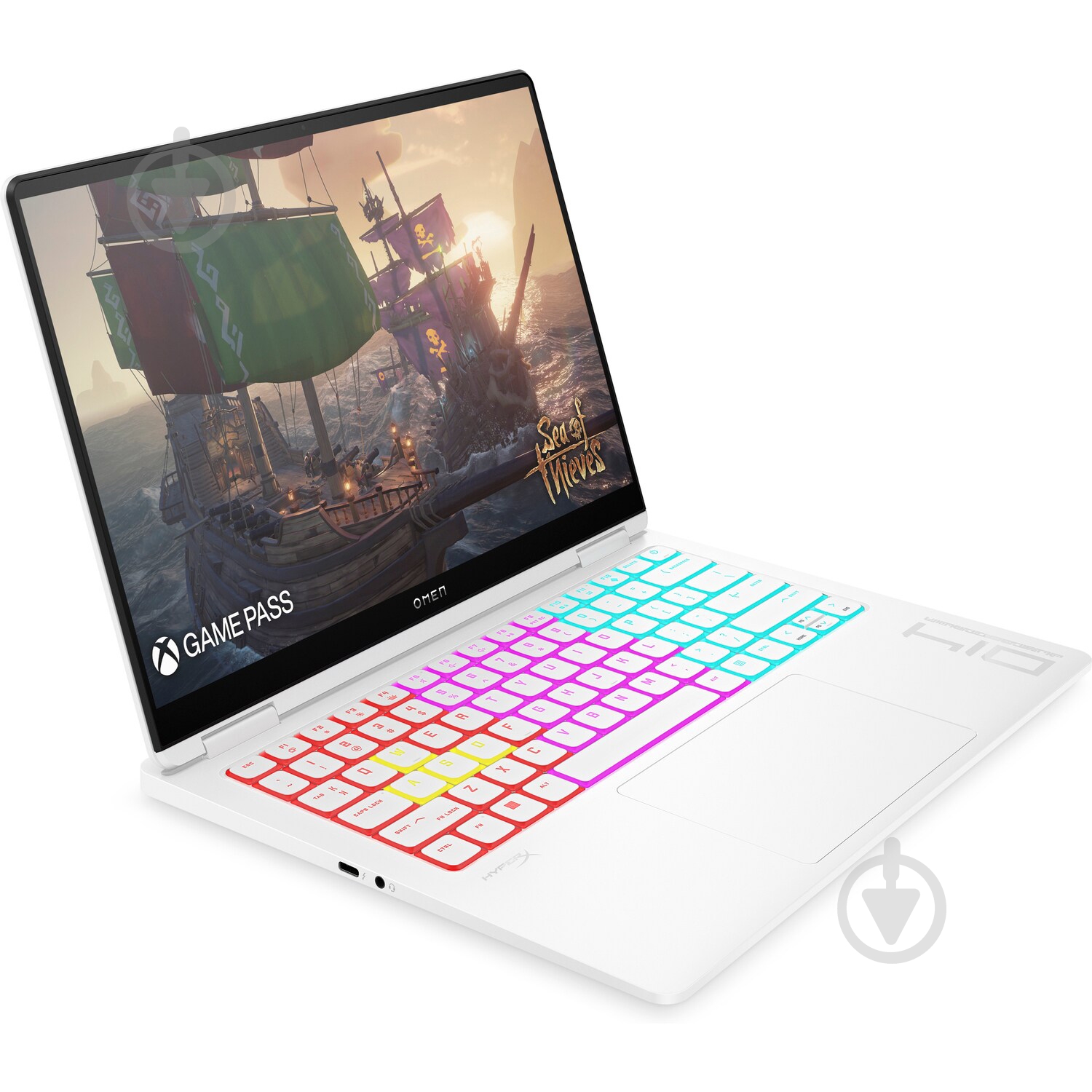 Ноутбук HP OMEN Gaming 14" (A49ZPEA) ceramic white - фото 2