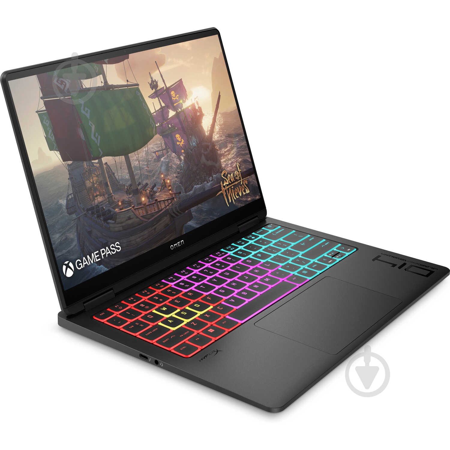 Ноутбук HP OMEN Gaming 14" (A49ZREA) shadow black - фото 2 Ноутбук HP OMEN Gaming 14" (A49ZREA) shadow black - фото 2