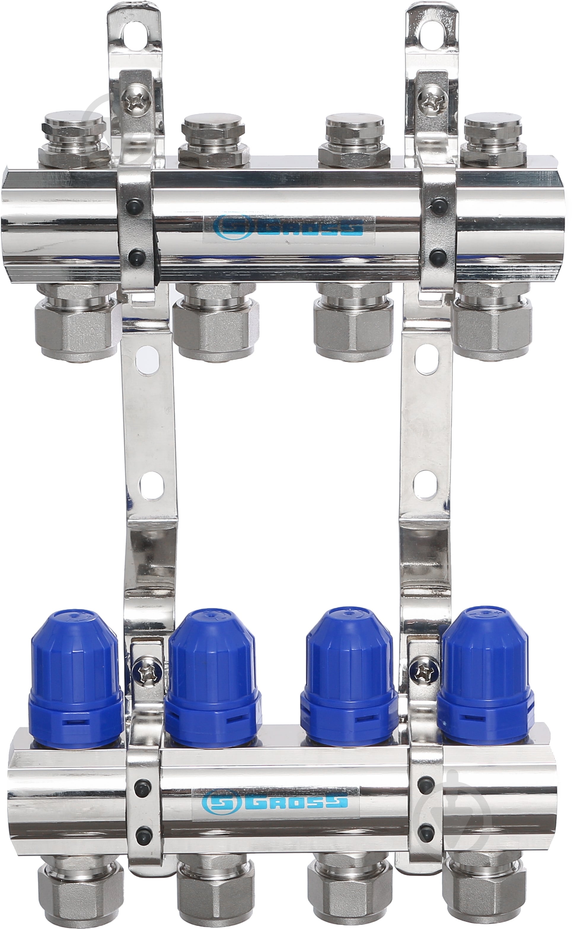 Коллектор Gross 8503 1"-3/4"- 4 выхода - фото 2 Коллектор Gross 8503 1"-3/4"- 4 выхода - фото 2