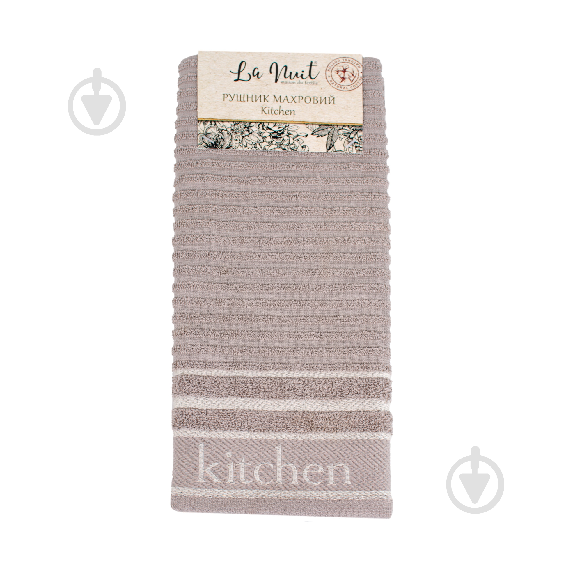 Полотенце махровое Кitchen 40x60 см мокко - фото 1 Полотенце махровое Кitchen 40x60 см мокко - фото 1