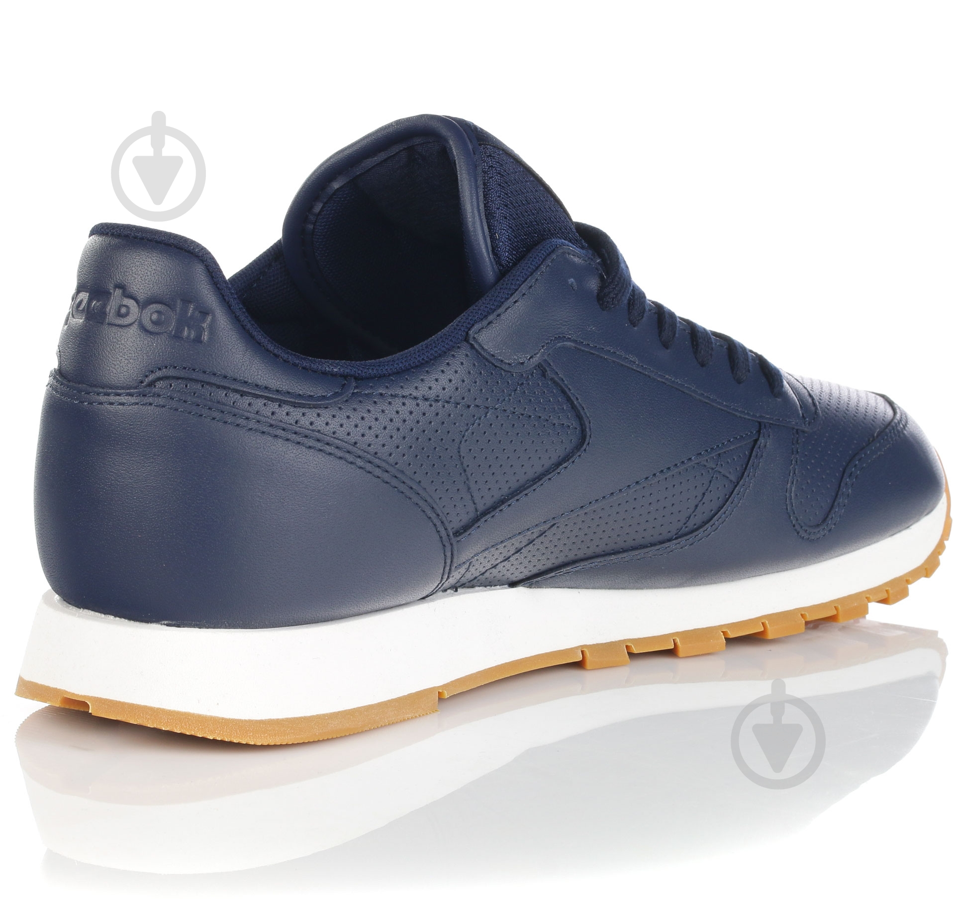 Кроссовки мужские летние Reebok CL Leather PG BD1641 р.42 синие - фото 3