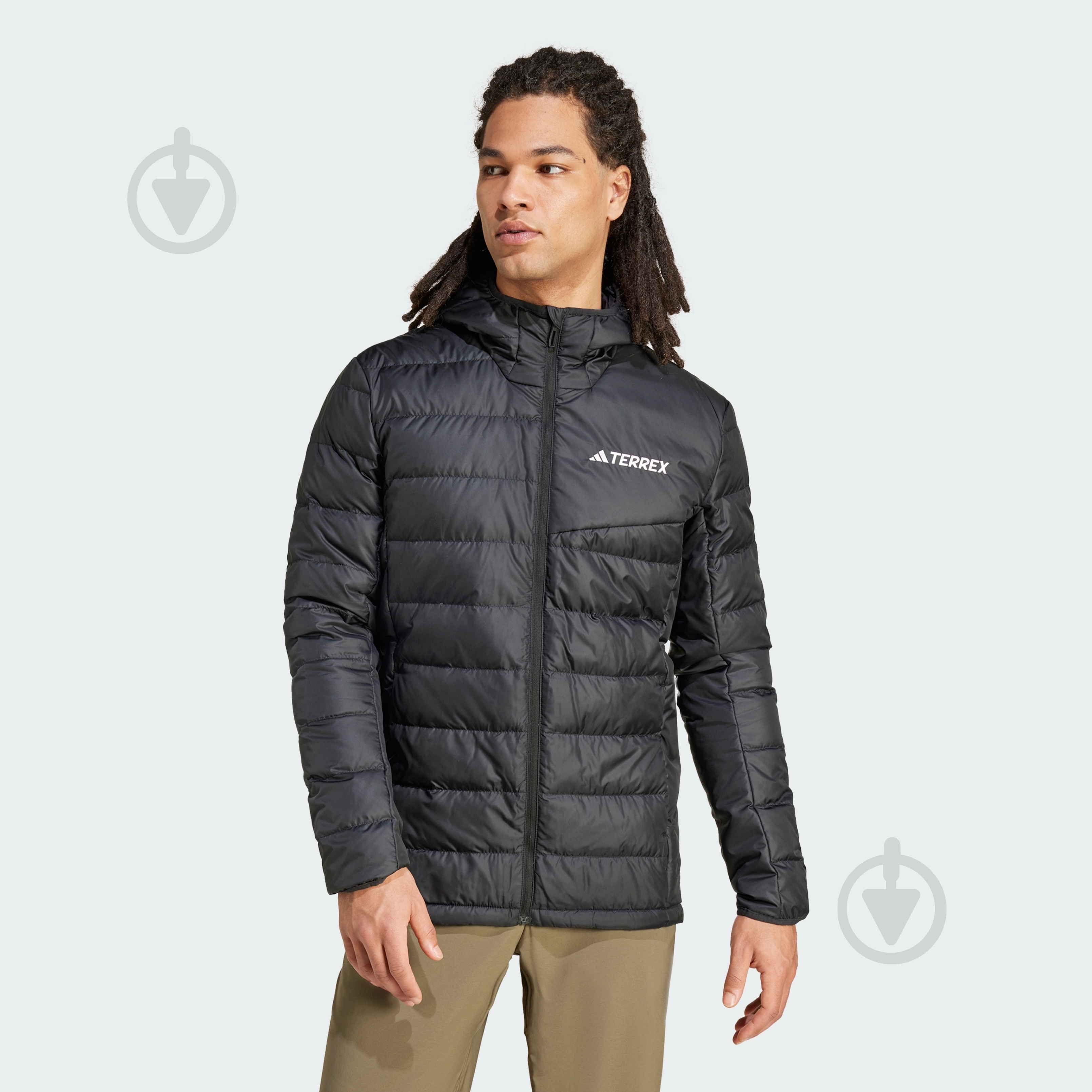 Куртка мужская Adidas Terrex Multi Light Down JE6758 р.2XL черная - фото 1