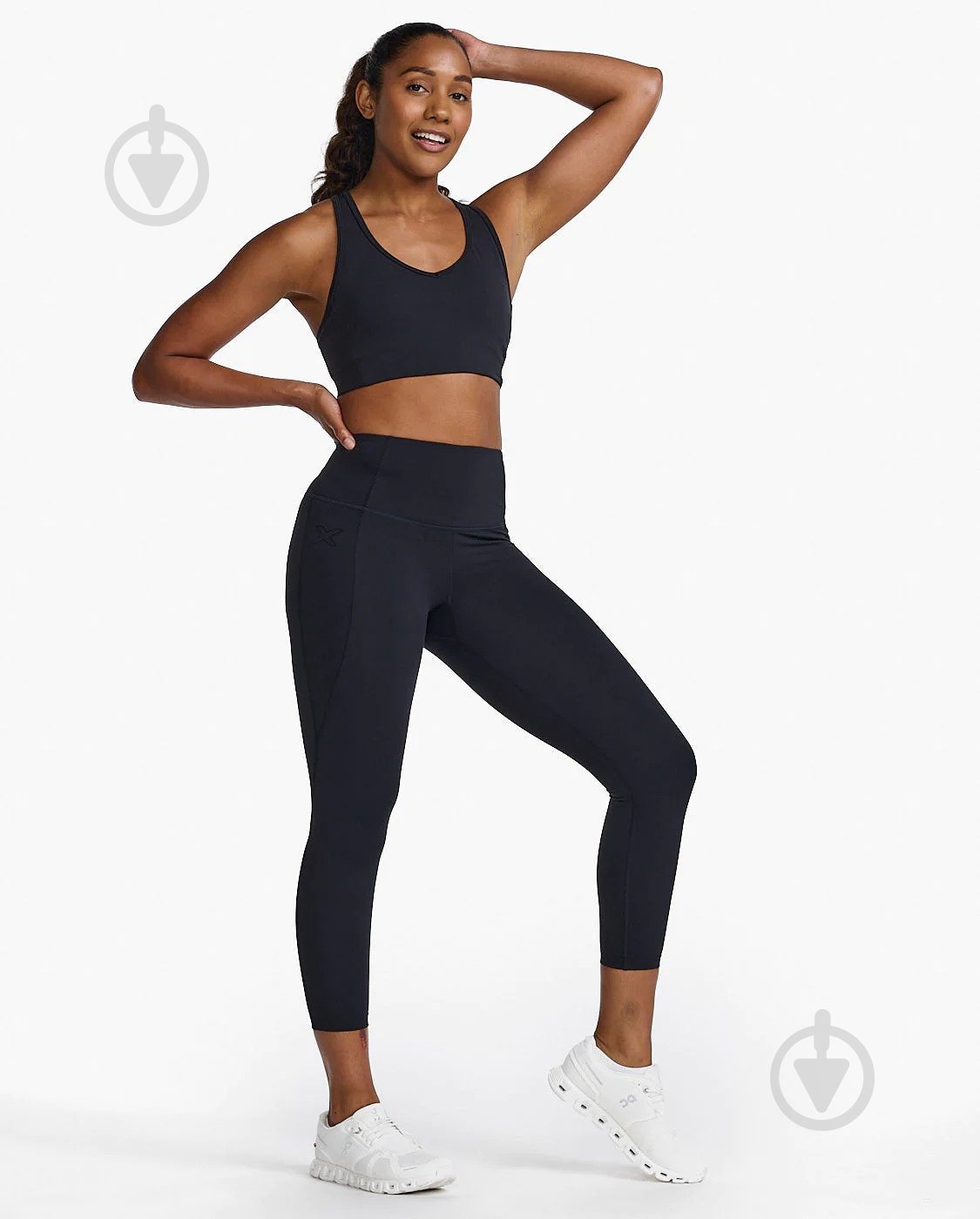 Лосини 2XU Form Hi-Rise Comp 7/8 Tight WA7110b_BLK/BLK р.XS чорний - фото 4