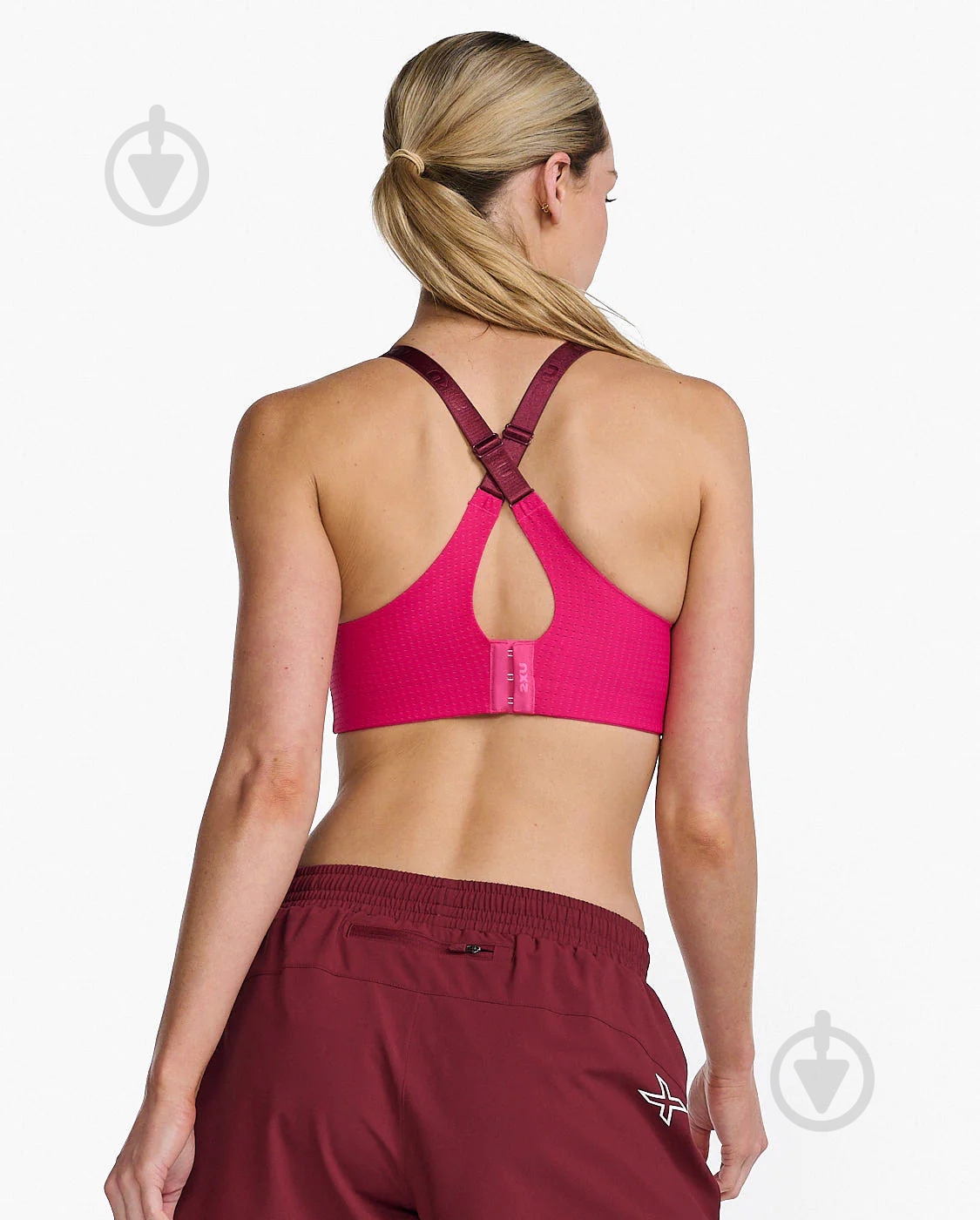 Бра 2XU Aero Medium Impact Bra WR6347a_FSA/TRU р.L рожевий - фото 6