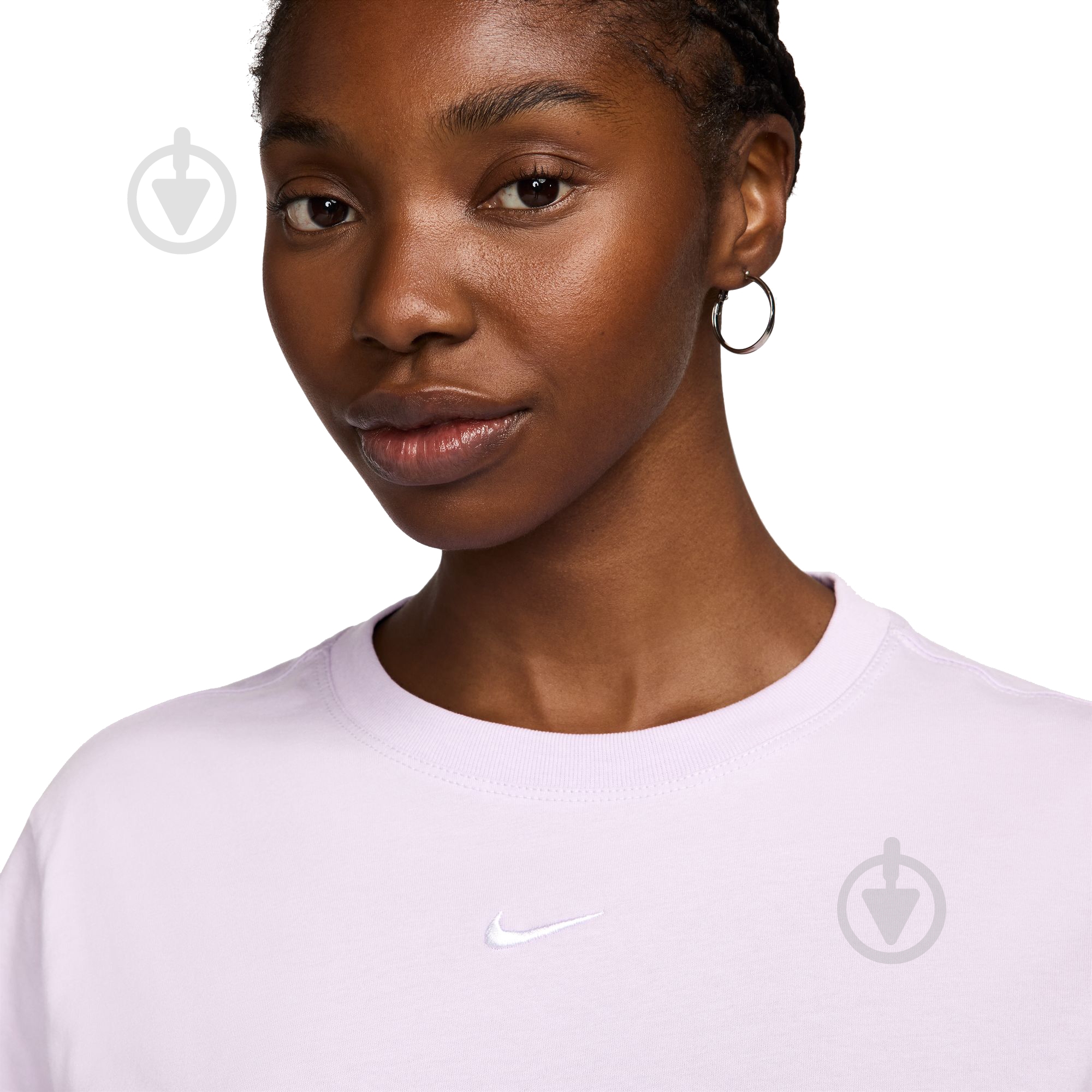 ᐉ Футболка Nike W NSW TEE ESSNTL LBR FD4149-511 р.XL фиолетовый