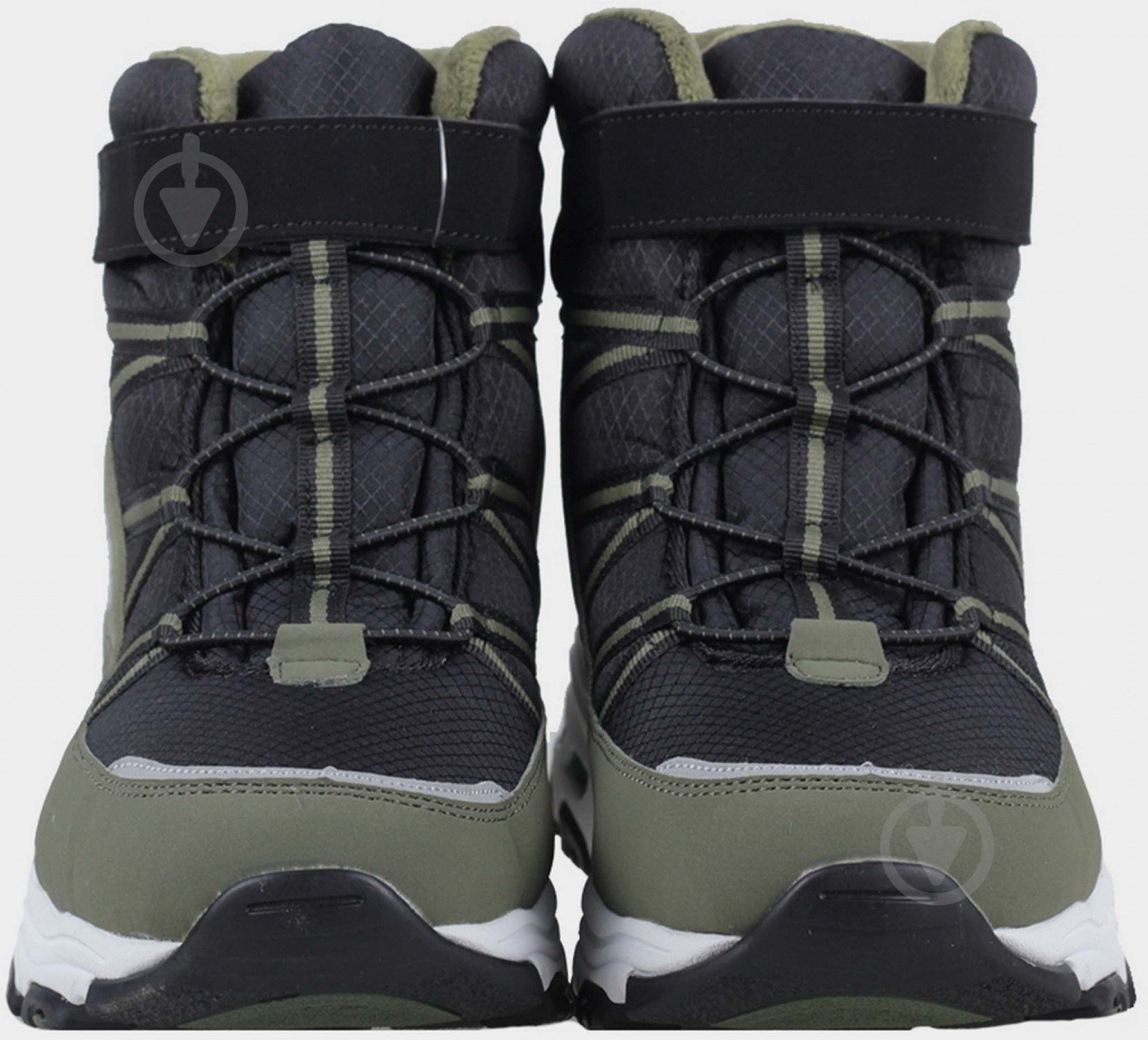 Ботинки для мальчиков Skechers D'Lites р.32 черный с зеленым - фото 3