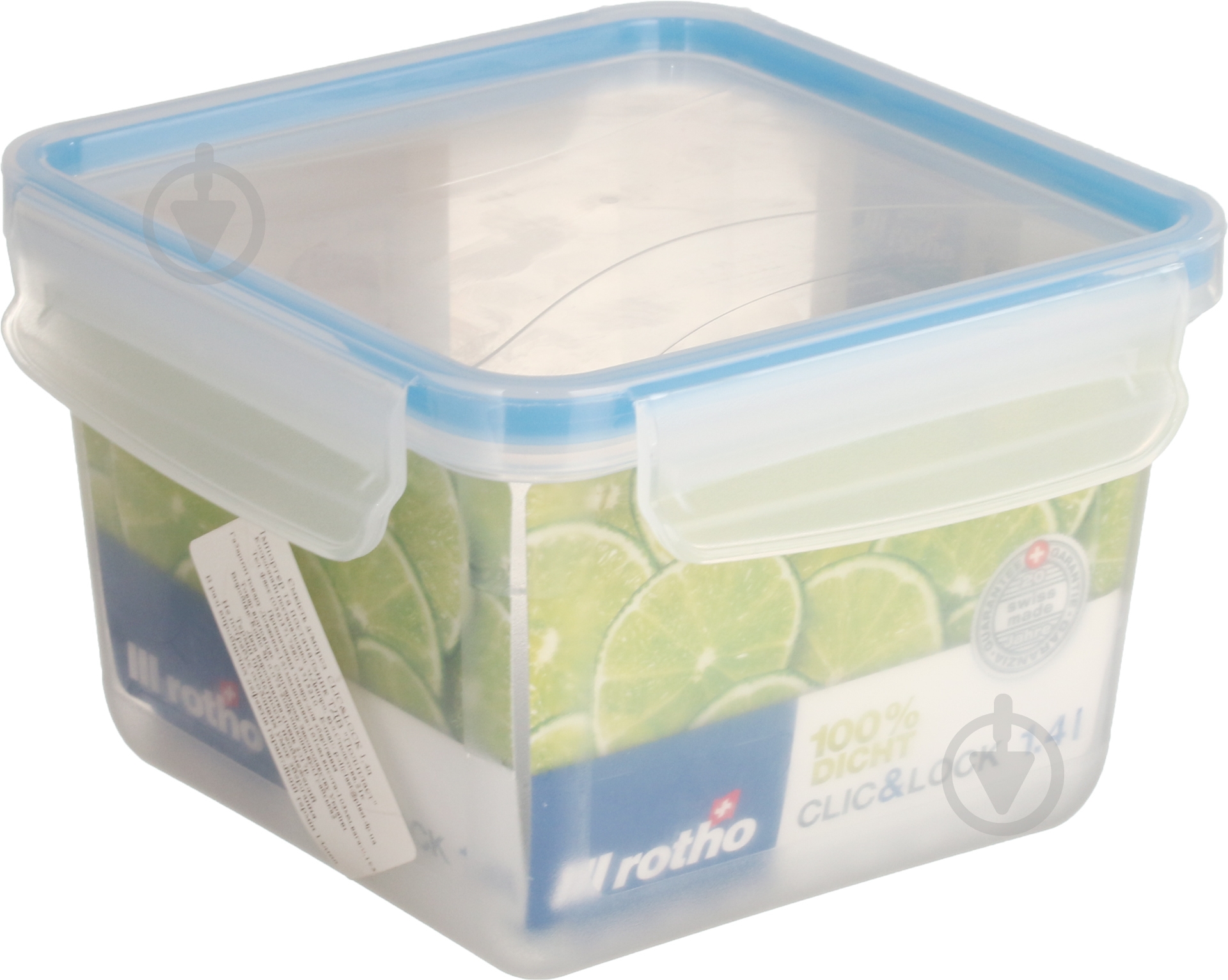 Контейнер Rotho Clic&Lock 1,4 л 11626 - фото 4 Контейнер Rotho Clic&Lock 1,4 л 11626 - фото 4