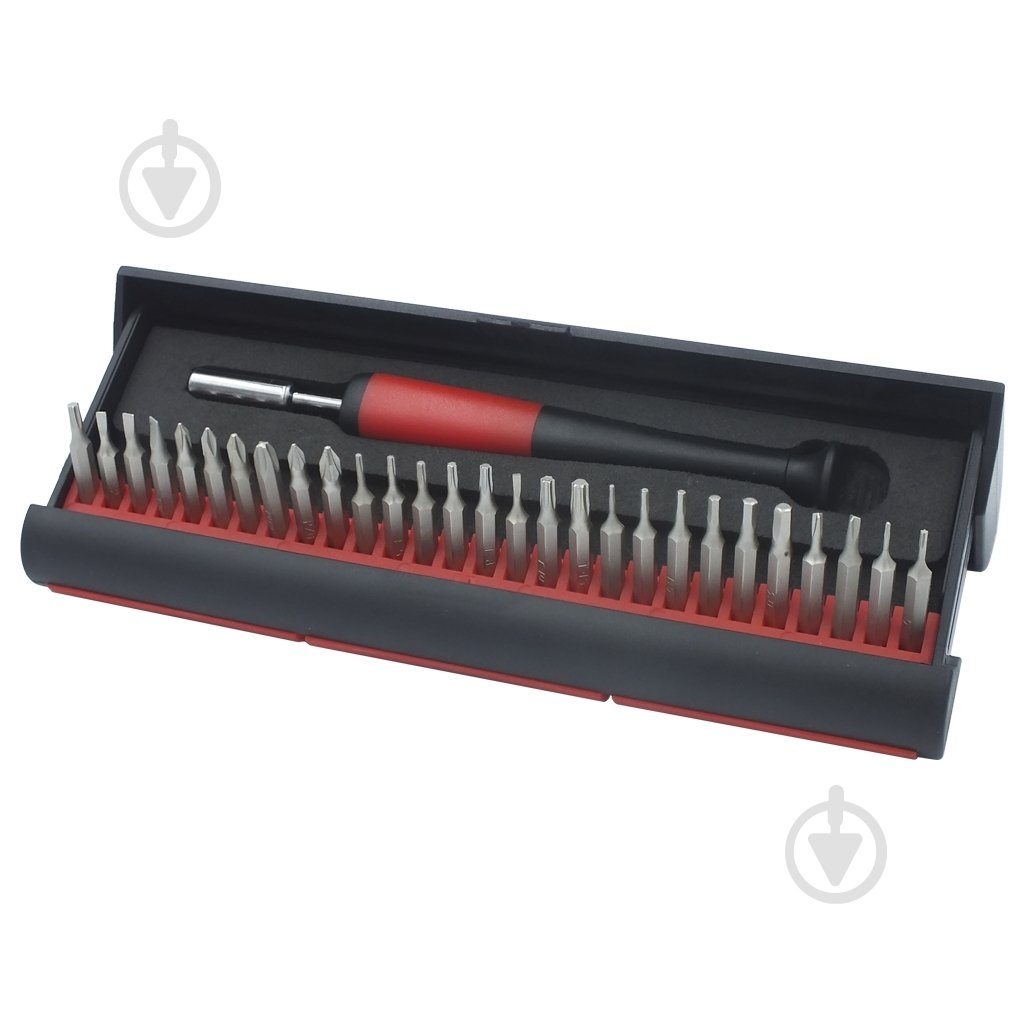 Набор бит и отвертка Haisser 29 в 1 прецизионные биты S2 90738 - фото 1 Набор бит и отвертка Haisser 29 в 1 прецизионные биты S2 90738 - фото 1