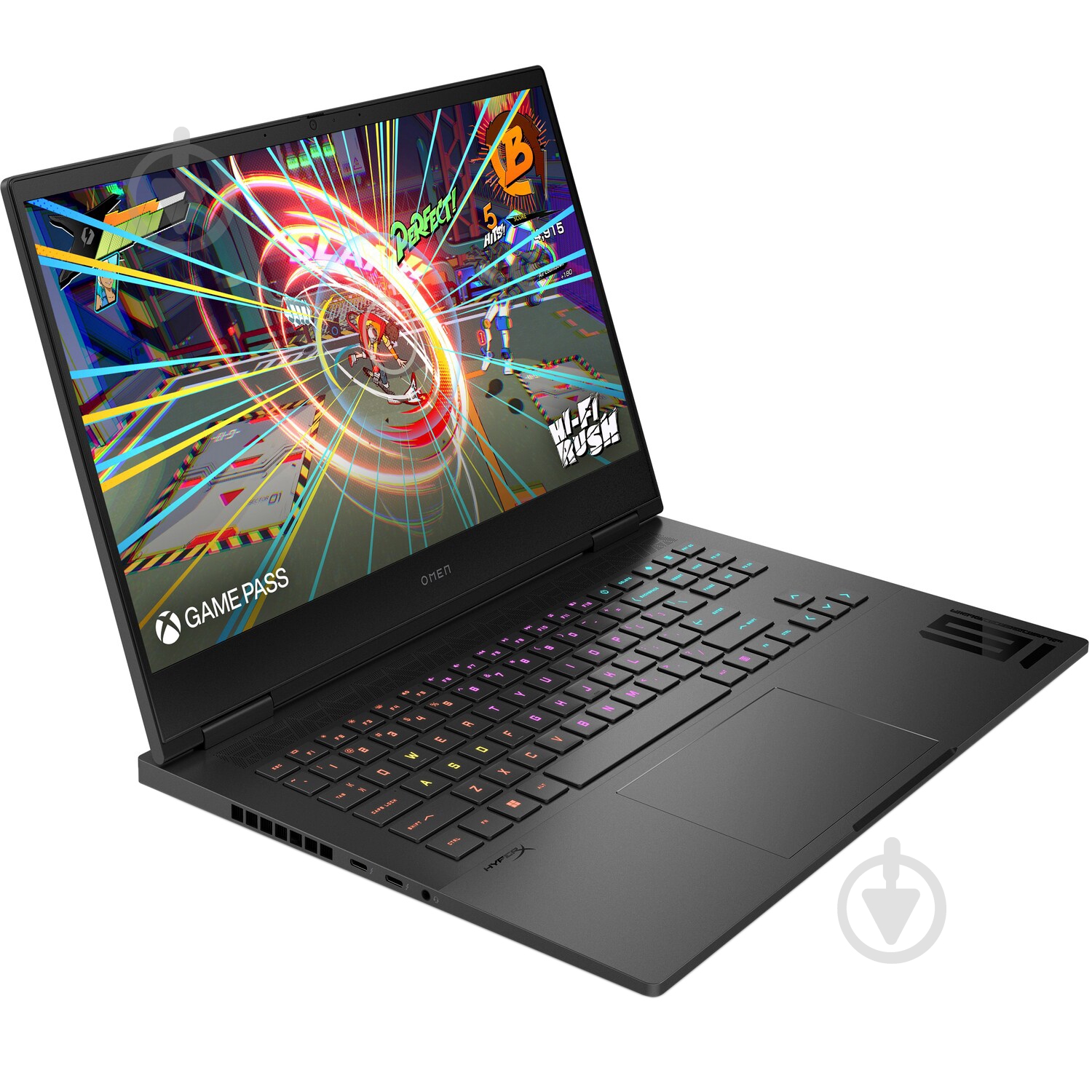 Ноутбук HP HP OMEN Gaming 16 16,1" (A4AE3EA) shadow black - фото 2