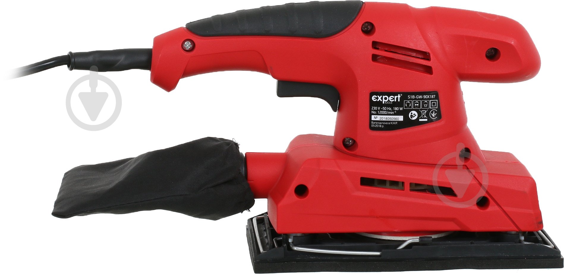 Віброшліфмашина Expert Tools S1B-GW-90x187 - фото 4
