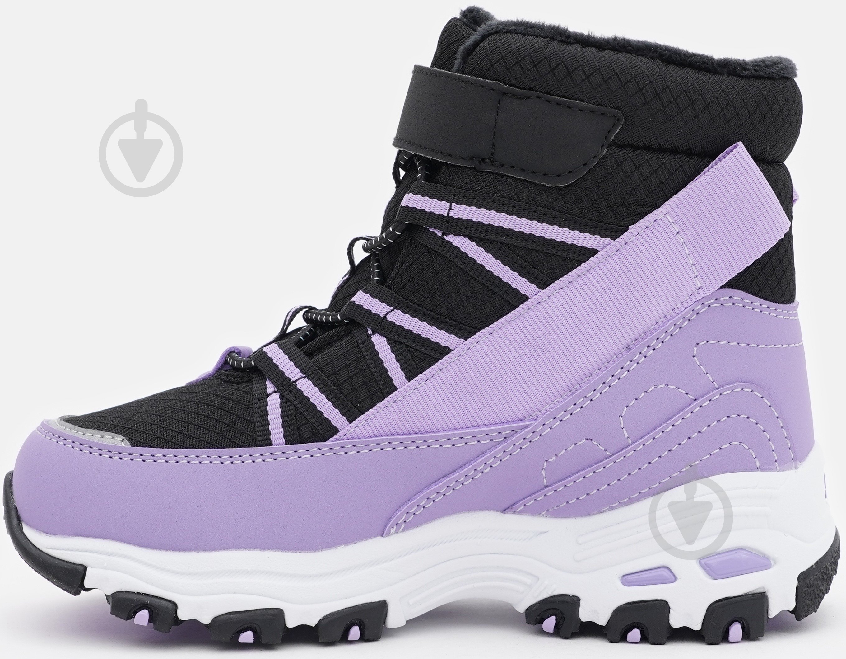 Черевики для дівчаток Skechers 664200L BKLV D'Lites р.35 чорний із фіолетовим - фото 2