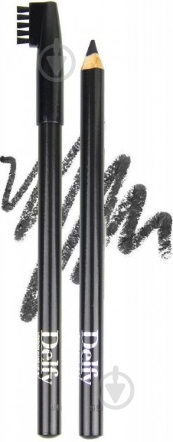 Карандаш для бровей Delfy midnight 1,4 г - фото 1 Карандаш для бровей Delfy midnight 1,4 г - фото 1