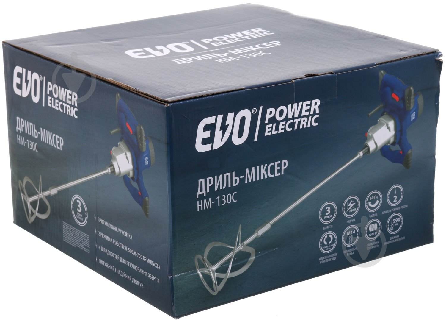 Міксер будівельний EVO power electric HM-130C - фото 17