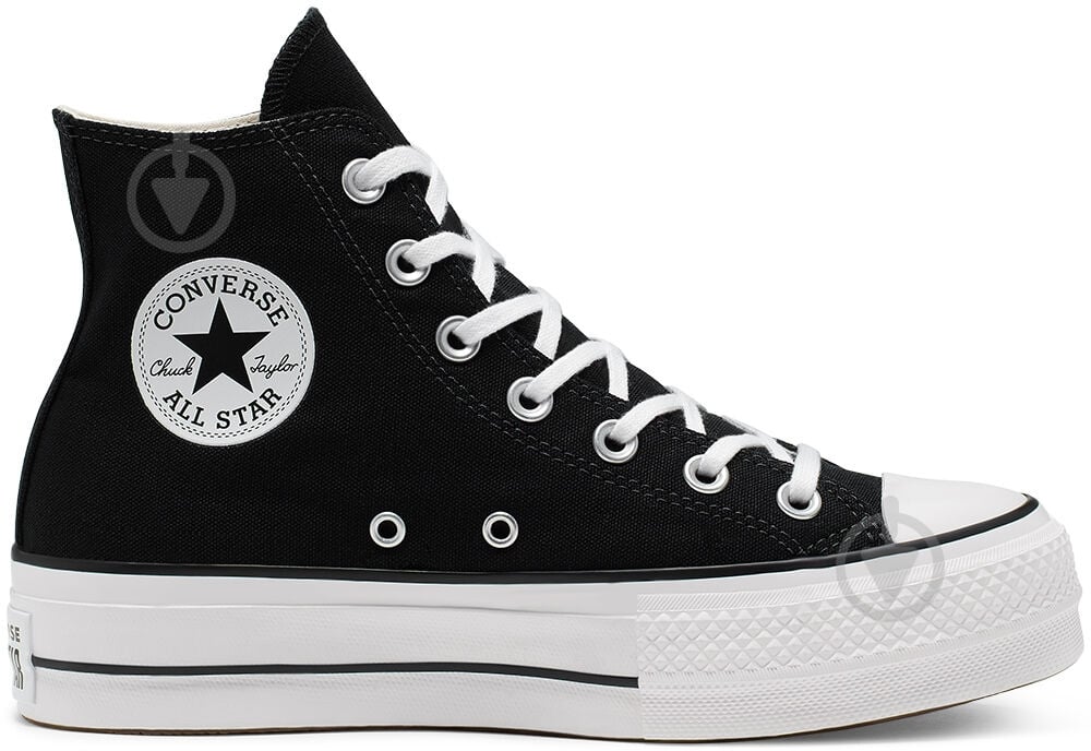 Кеды Converse CHUCK TAYLOR ALL STAR PLATFORM CANVAS 560845C р.42,5 черный - фото 10