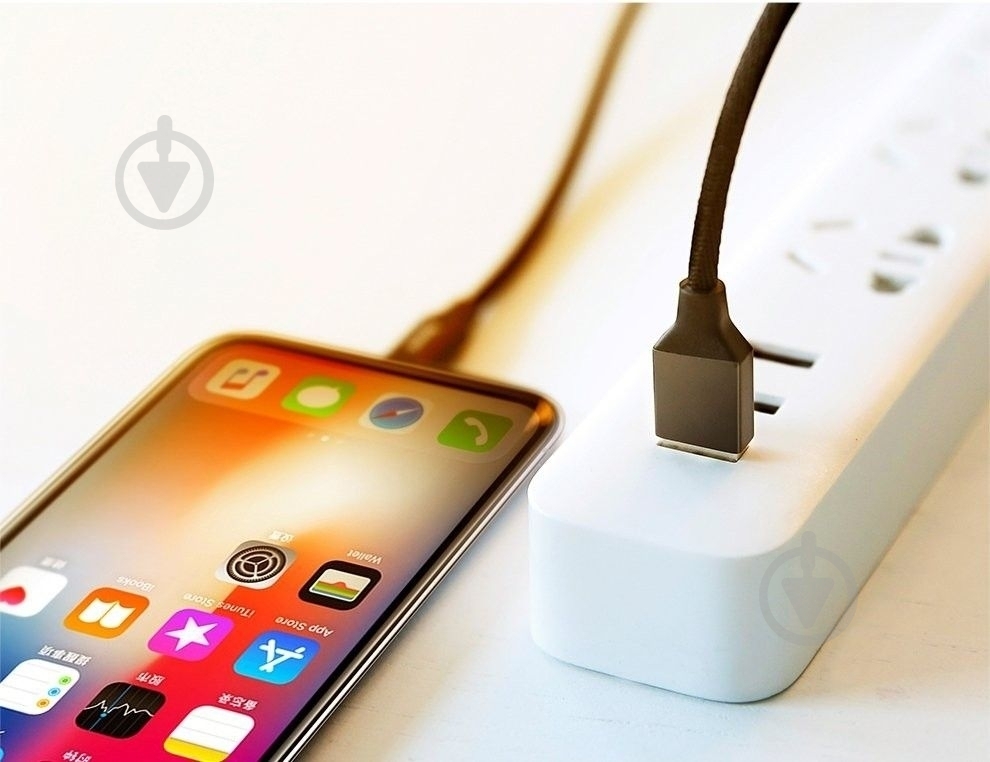 Кабель BASEUS USB to Lightning (CALYW-A01) 1,8 м черный (1011167) - фото 10