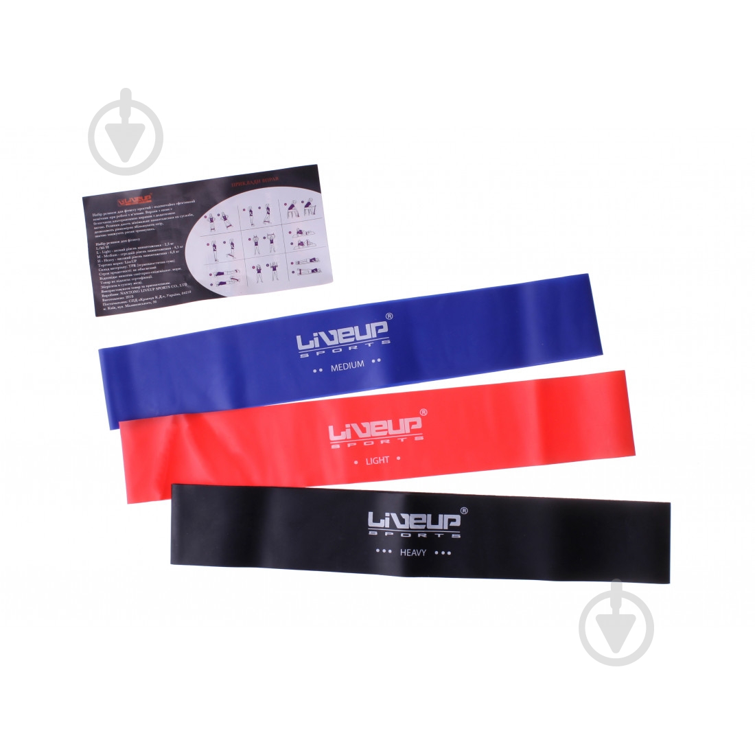 Набор лент для фитнеса LiveUp Latex Loop (LS3653) - фото 1 Набор лент для фитнеса LiveUp Latex Loop (LS3653) - фото 1