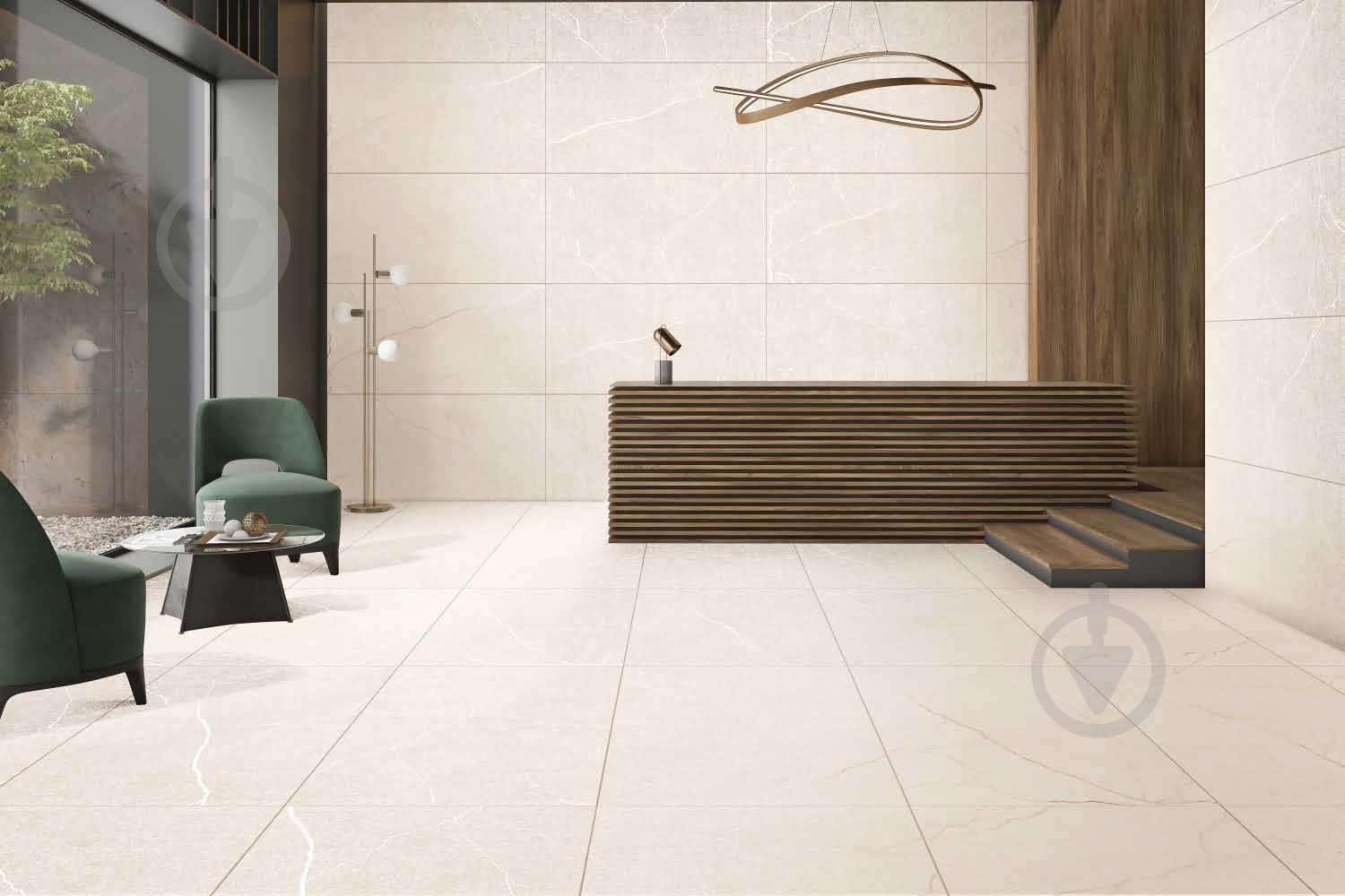 Плитка Cerossa Ceramica Arafo crema sugar carving 60x120 см - фото 6