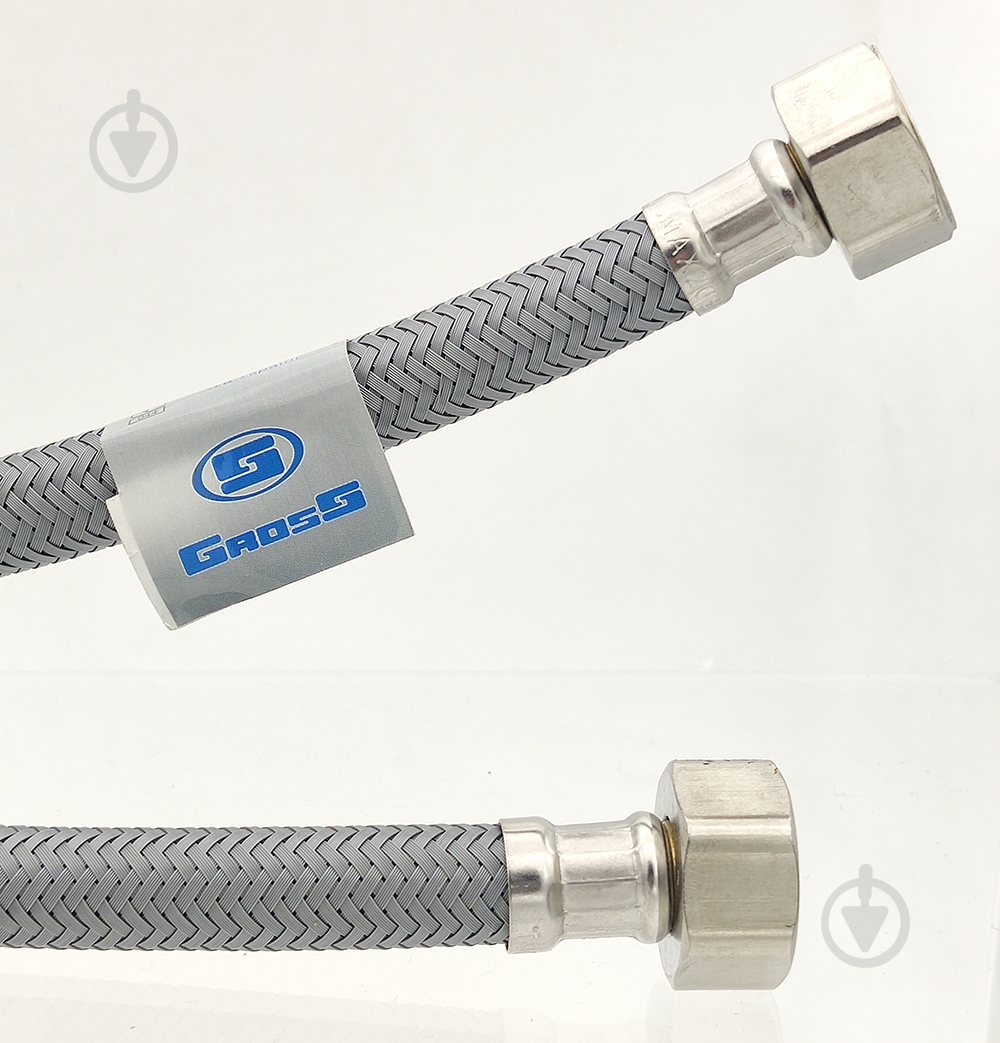 Шланг для воды Gross Neylon Ду 1/2 ВВ 0,4 м. - фото 2 Шланг для воды Gross Neylon Ду 1/2 ВВ 0,4 м. - фото 2