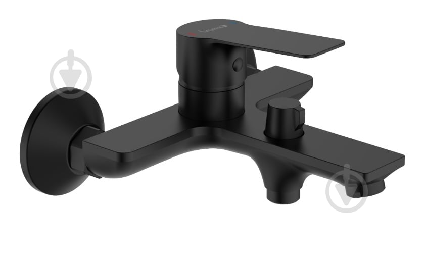 Змішувач для ванни Imprese LORETA, чорний матовий - фото 1 Змішувач для ванни Imprese LORETA, чорний матовий - фото 1