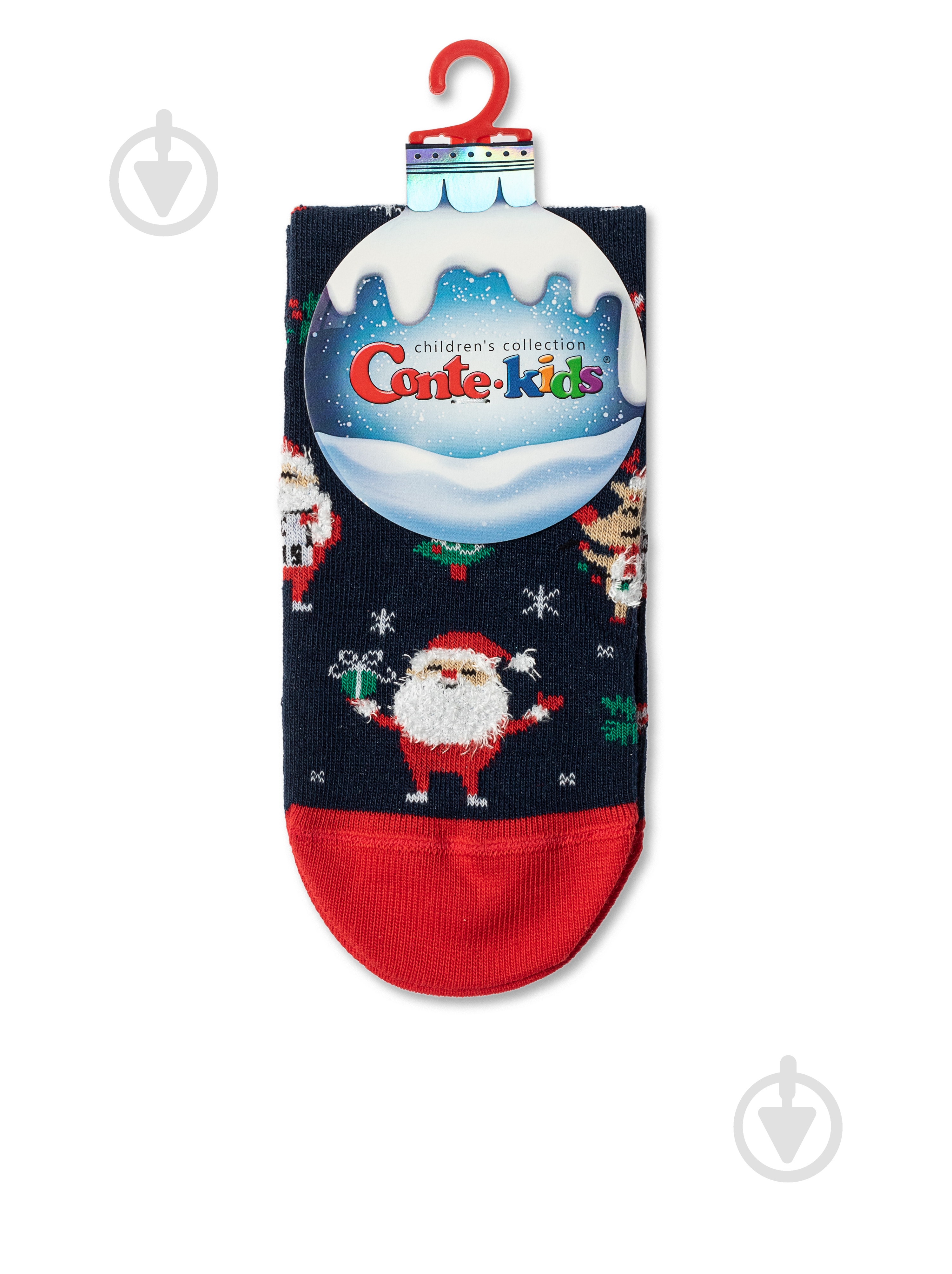 Шкарпетки дитячі для дівчатокдля хлопчиків Conte-Kids новорічні 517 19С-64СП р.13-14 темно-синій - фото 2 Шкарпетки дитячі для дівчатокдля хлопчиків Conte-Kids новорічні 517 19С-64СП р.13-14 темно-синій - фото 2