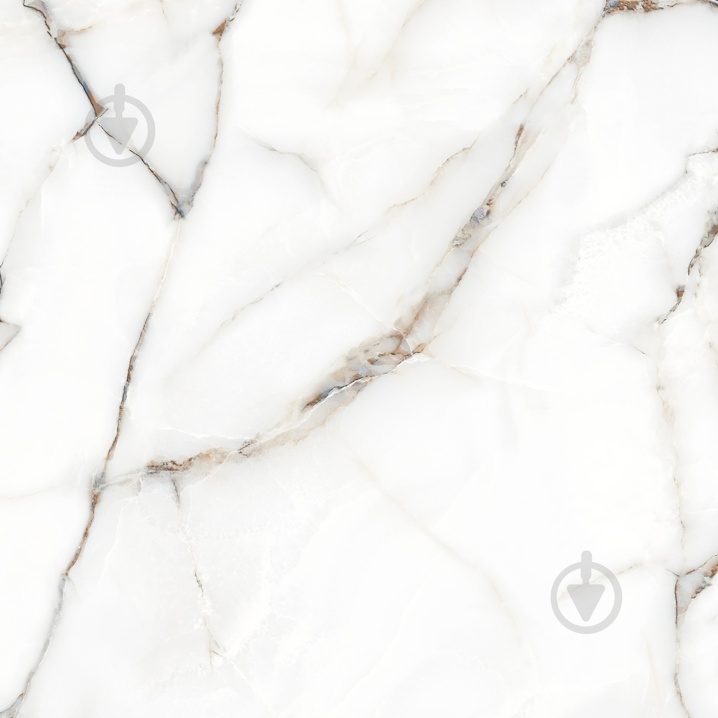 Плитка Cerossa Ceramica Bold onyx white polished 120x120 см - фото 2