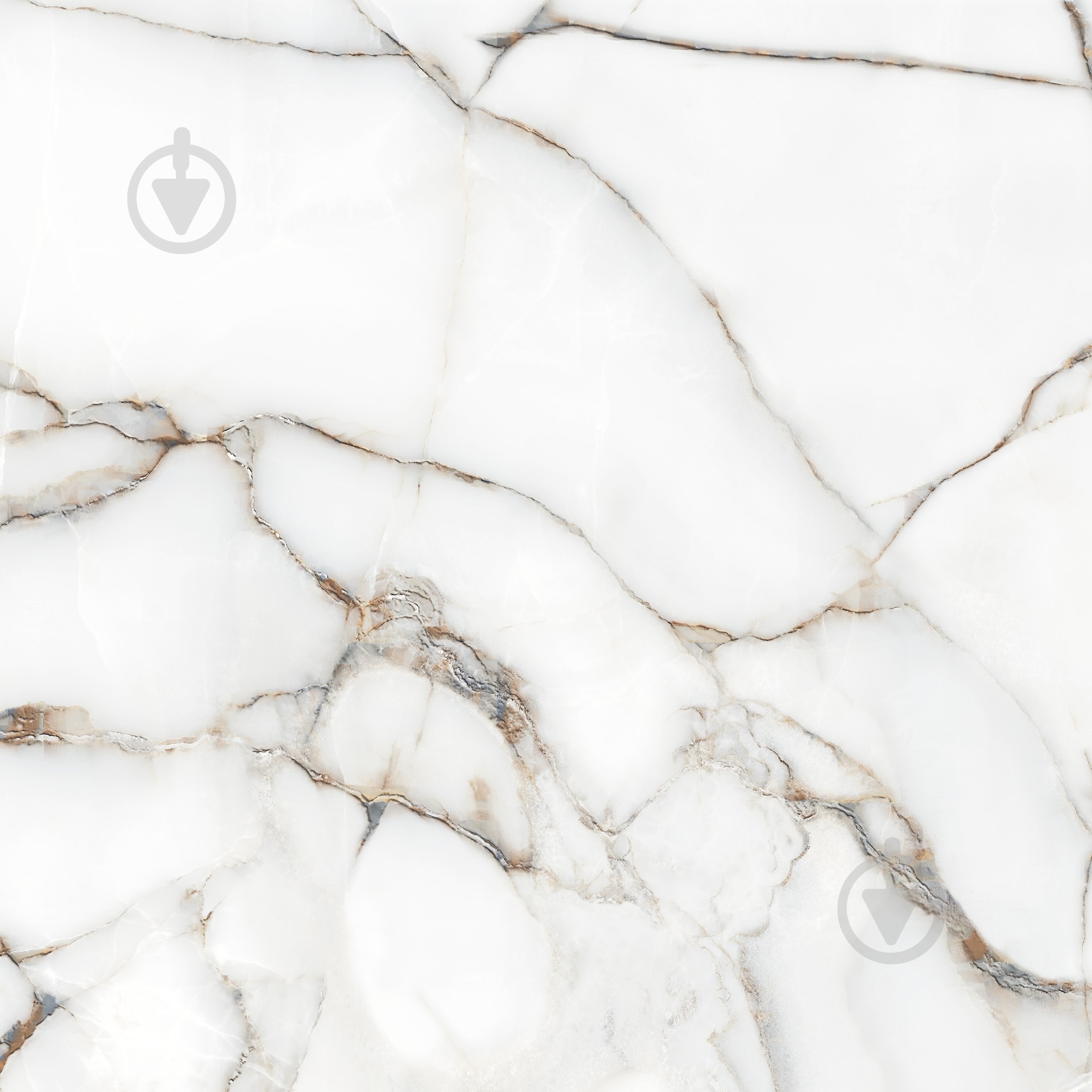 Плитка Cerossa Ceramica Bold onyx white polished 120x120 см - фото 3