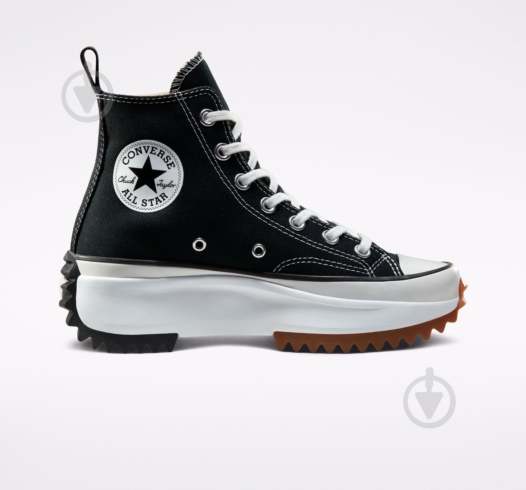 Кеды Converse RUN STAR HIKE CANVAS PLATFORM 166800C р.36 черный - фото 1