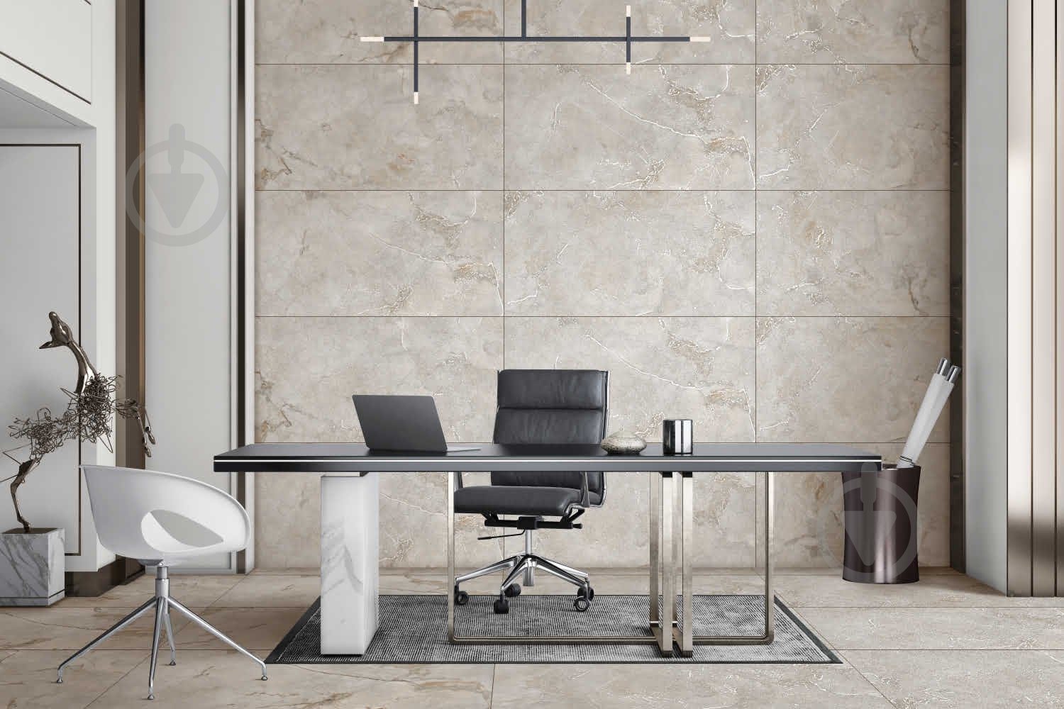 Плитка Cerossa Ceramica Horza almond sugar carving 60x120 см - фото 6