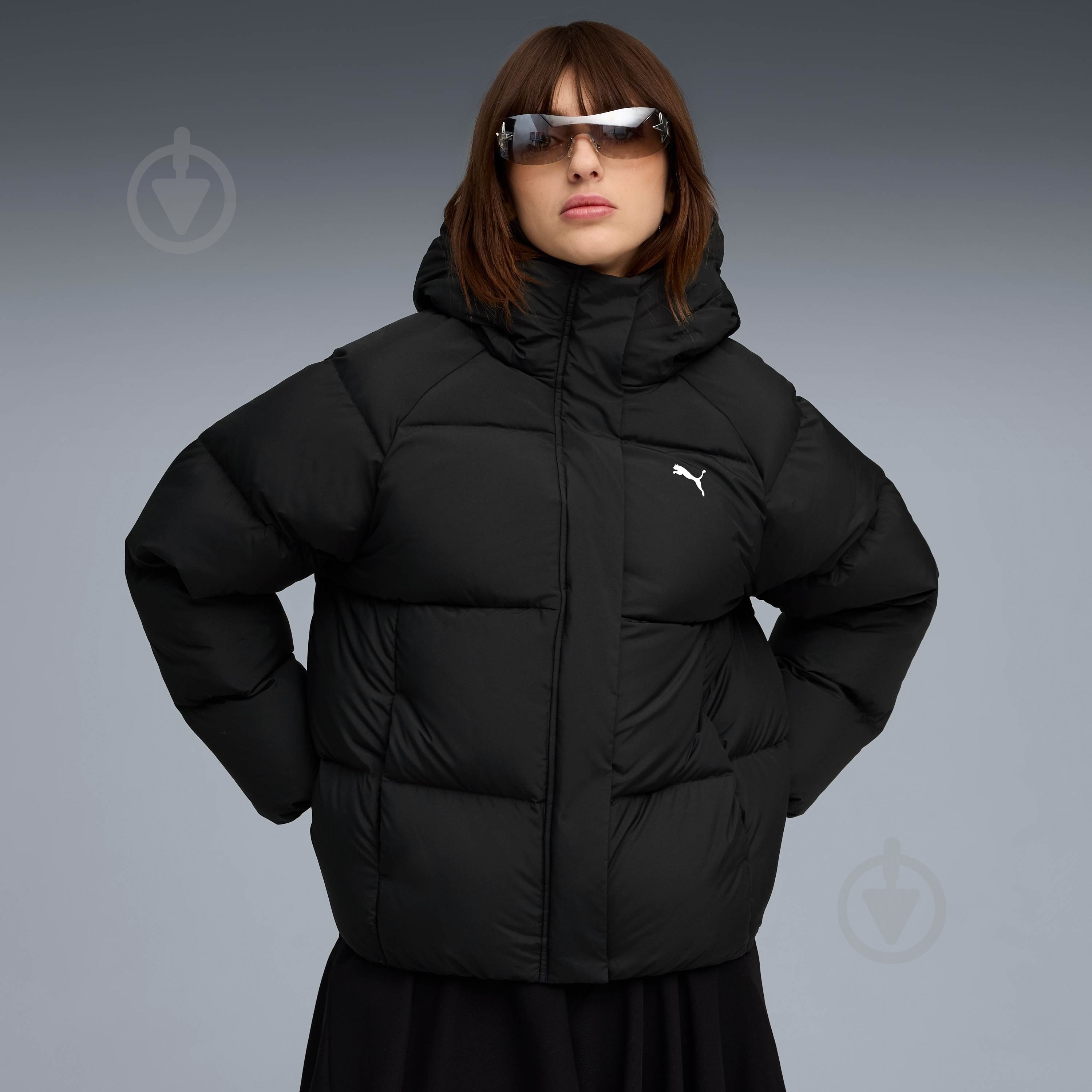 Куртка Puma Hooded Down Puffer Jacket 68839201 р.XL - фото 1 Куртка Puma Hooded Down Puffer Jacket 68839201 р.XL - фото 1