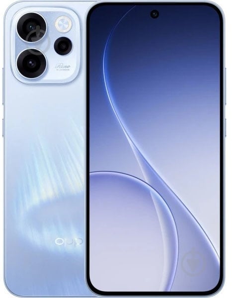 Смартфон OPPO Reno15FS 8/512GB aurora blue (CPH2801) - фото 1 Смартфон OPPO Reno15FS 8/512GB aurora blue (CPH2801) - фото 1