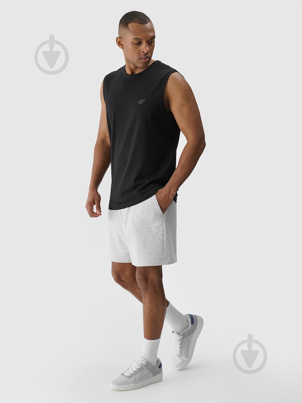 Майка 4F р.L черный - фото 2 Майка 4F р.L черный - фото 2