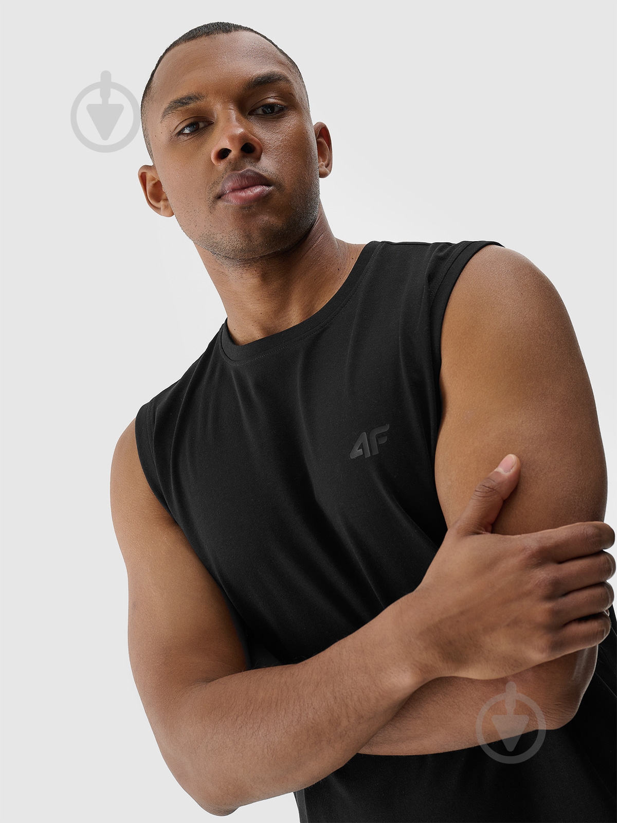 Майка 4F р.L черный - фото 3 Майка 4F р.L черный - фото 3